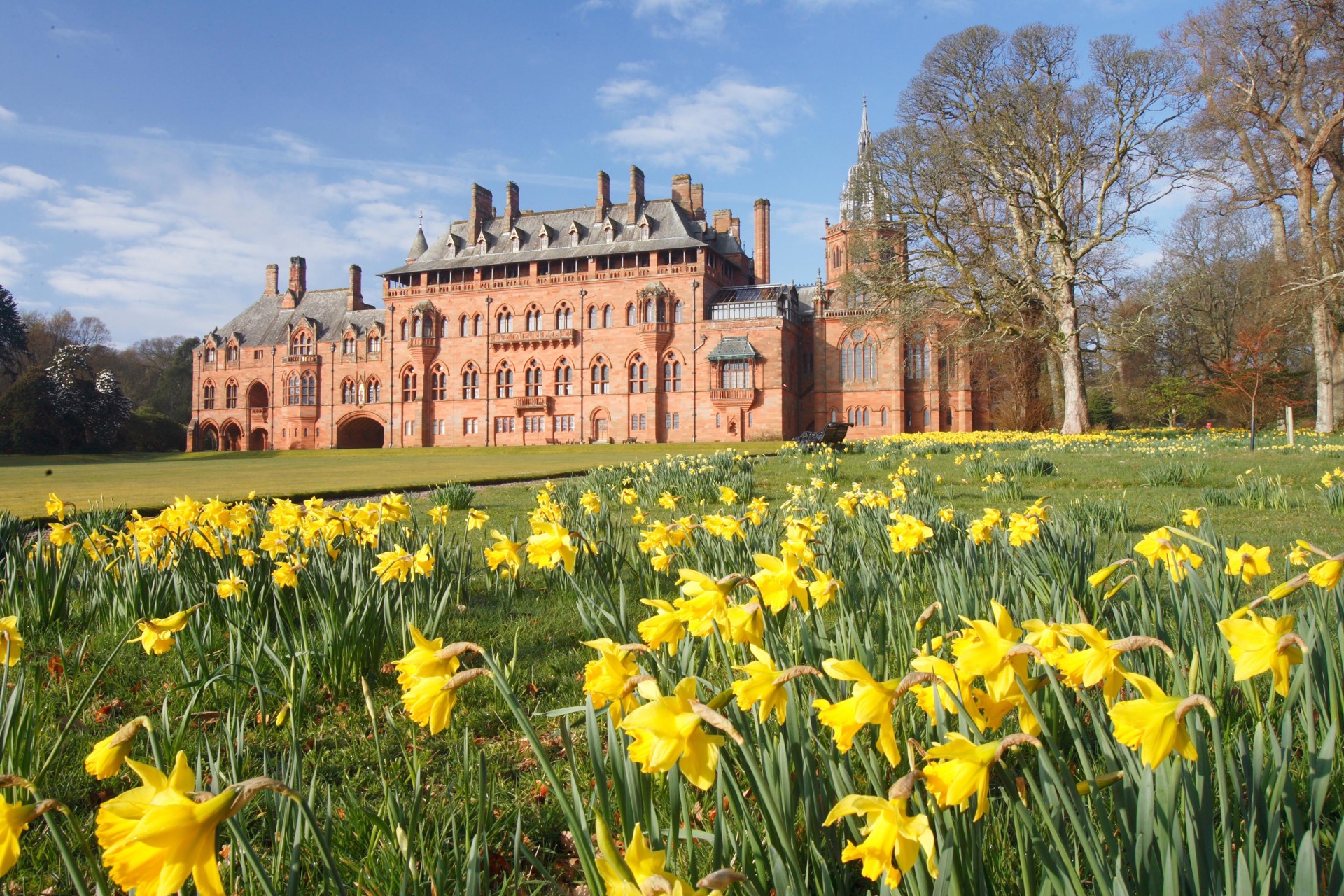 Background image - House Exterior Front Lawn Mount Stuart