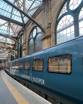 Glasgow Central Sunny Morning