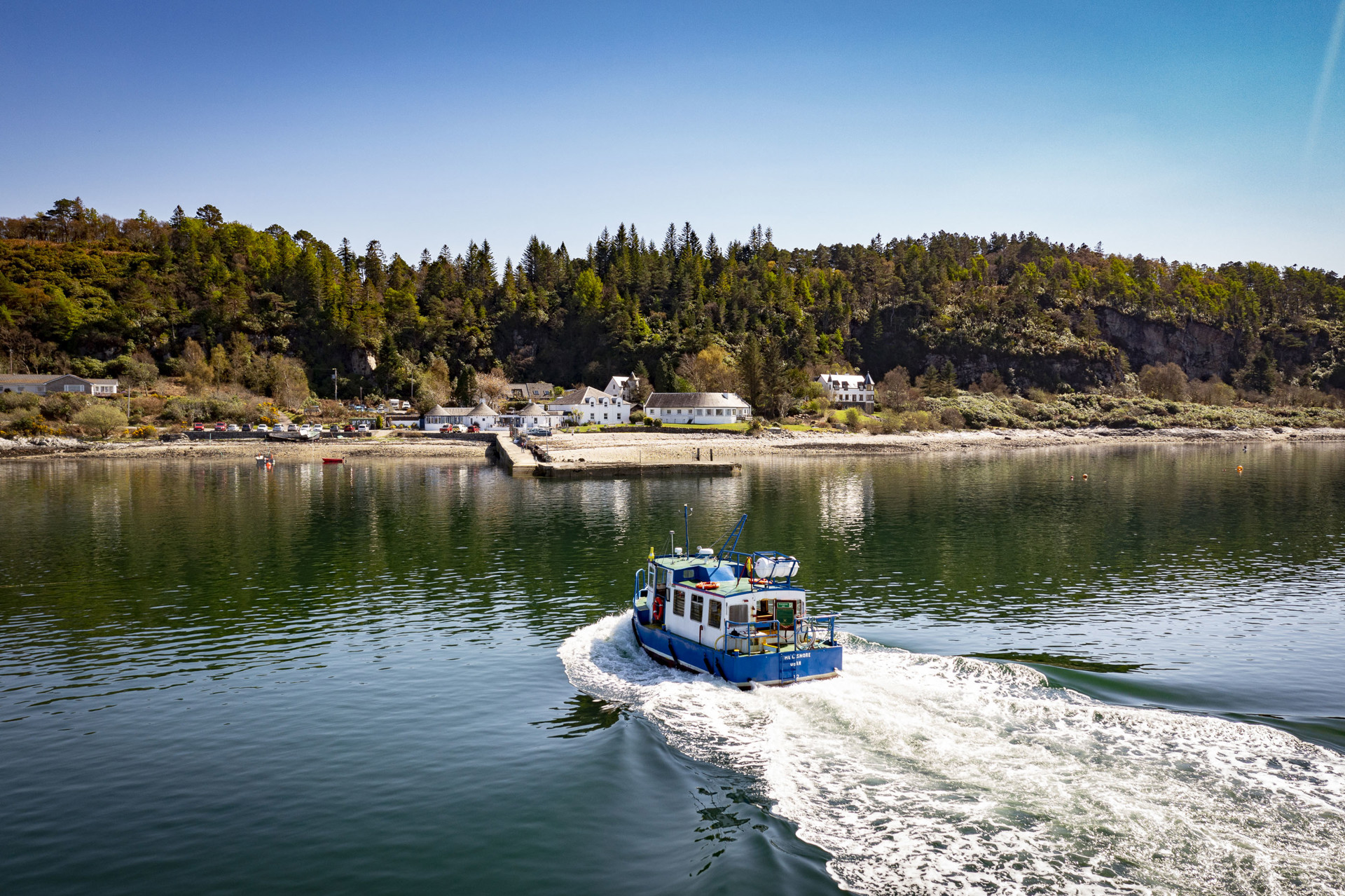 Background image - Pierhouse Hotel Marine Visitors Appin